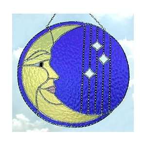  Moon & Sky Stained Glass Suncatcher Design   10 