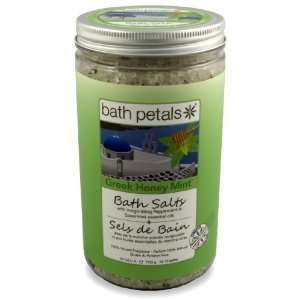     Greek Honey Mint Bath Salts, 40 OZ / 1113 g e 10 15 baths Beauty