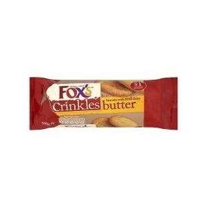 Foxs Crinkle Crunch Butter 200 Gram   Pack of 6  Grocery 