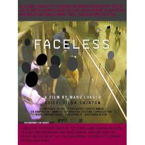  Faceless Poster Movie UK 11 x 17 Inches   28cm x 44cm 