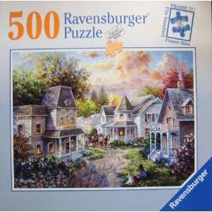 Country Main Street 500 Piece Puzzle Toys & Games