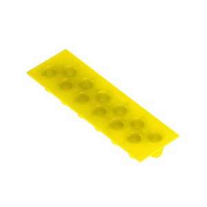 Argos R6009 Yellow Polypropylene FlexiRack Pipetting Workstation PCR 