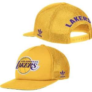   Adidas Los Angeles Lakers Foam & Mesh Snapback Hat