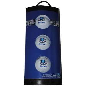  Everton Fc 3 Pack Golf Ball Gift Set