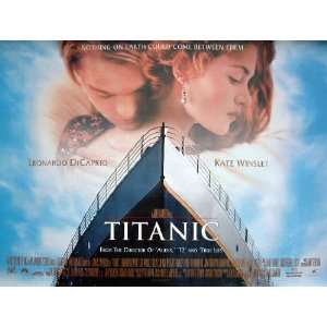  Titanic   Original British Quad Movie Poster   30 x 40 
