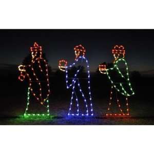  Lighted Holiday Display 1200 Three Wise Men set   C7 LED 