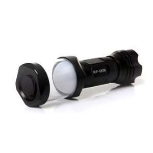  3w 3 mode White Light LED Flashlight & Lantern (Black 