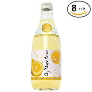 Gus Grown Up Soda   Dry Lemon, 12 Ounce (Pack of 8)  