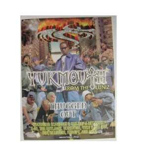  Yukmouth From the Luniz Thugged Out Poster Yuk Mouth