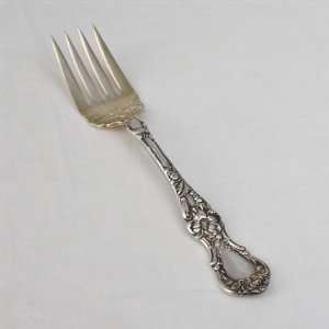   by Wallace, Silverplate Cold Meat Fork, Gilt Tines