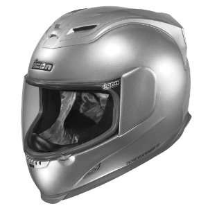   Helmet , Color Gloss Silver, Size Md XF0101 3017 Automotive