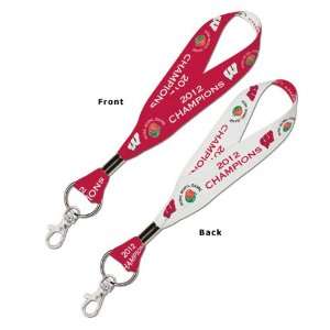  Wisconsin Badgers 2012 Rose Bowl Champions Key Strap 