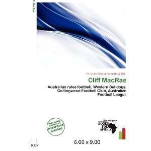    Cliff MacRae (9786200677143) Christabel Donatienne Ruby Books