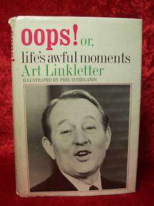 Vintage Art Linkletter Oops or Lifes Awful Moments  