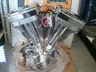 117 Polished Super Sidewinder Motorcycle Engine
