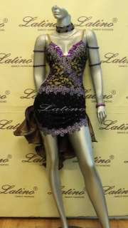 LATIN SALSA (BALLROOM) COMPETITION DRESS SIZE S (LT311C)  