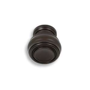  #3278 38 CKP Brand Solid Brass Turned Knob, Oil Rubbed 