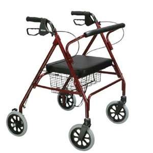 Mobility Aids Drive Medical Go Lite Bariatric Steel Rollator, Padded 