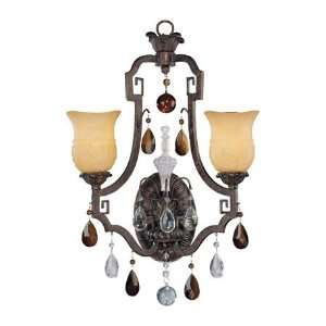  Savoy House 9 2044 2 56 2 Light Boutique Wall Sconce, New 