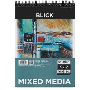  Blick Studio Mixed Media Pads   18 times; 24, Mixed Media 