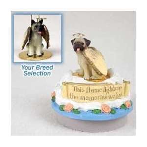  Gray Akita Candle Topper Tiny One Pet Angel Ornament