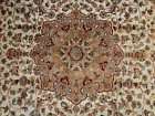 OLIVE GREEN EXCLU HAND KNOTTED RUG WOOL SILK CARPET 9X6 items in 