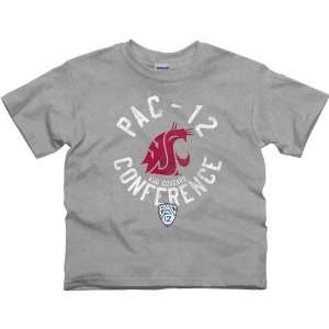  Washington State Cougars Youth Conference Stamp T Shirt 