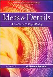 Ideas & Details, (1428262318), M. Garrett Bauman, Textbooks   Barnes 