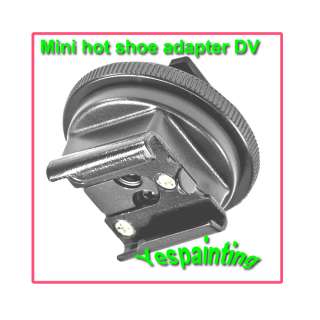 Mini Hot Shoe Adapter Mount for Sony DV Camcorders HC96  