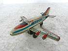 Vintage Friction Mc Donnell N220N Airplane Penny Tin Toy, Japan