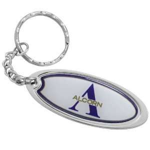  NCAA Alcorn State Braves Domed Oval Keychain Sports 