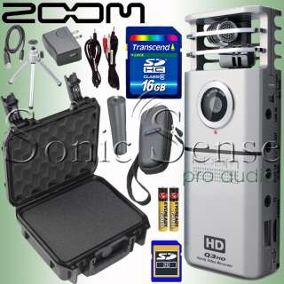 Zoom Q3HD Digital Video Recorder Camcorder Handheld 798304150018 