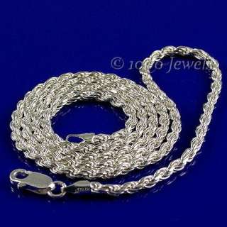 5mm Ital Diamond cut Triple Rope Chain 925 Silver 16  