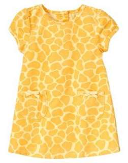 Gymboree Baby Girl Giraffe / Zoo Animal Print Dress 0 3 3 6 6 12 12 18 