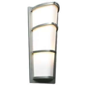  Allegra Satin Nickel 22 High Outdoor Wall Light