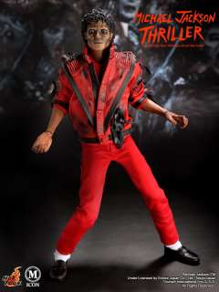 Hot Toys Michael Jackson Thriller Zombie Red Jacket 1/6  