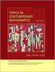 Topics in Contemporary Mathematics, Enhanced Edition, (0538737794 