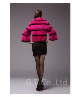 0255 rex rabbit fur jacket jackets coat coats overcoat garment clothes 