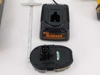 DeWalt Combo Kit DW959 1/2 Cordless Drill Driver DW936 5 3/8Trim Saw 