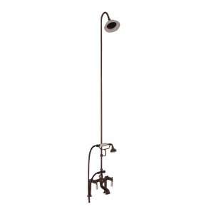 Barclay 4062 PL Tub Filler with Lever Handle Faucet, Hand Shower, and 