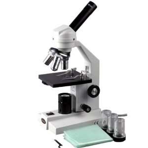 40x 400x Biological Compound Microscope   LED Cordless  