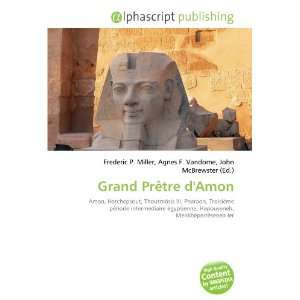    Grand Prêtre dAmon (French Edition) (9786134237505) Books