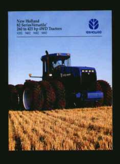 New Holland Versatile 9282 9482 9682+ Tractor Brochure  
