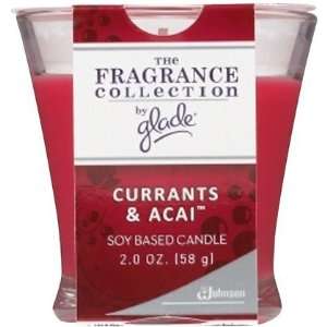 Glade The Fragrance Collection Mini Candle Currants & Acai 2 oz 