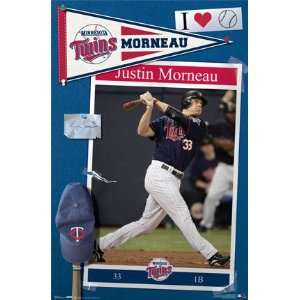    Justin Morneau Minnesota Twins Poster 22.5X34 4241