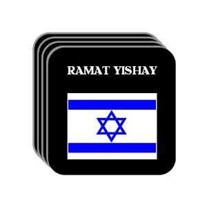  Israel   RAMAT YISHAY Set of 4 Mini Mousepad Coasters 