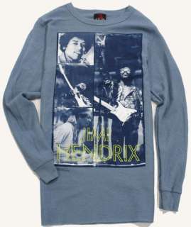 Zion~Jimi Hendrix Blue Thermal Shirt~Sm,Med,2X~ $30~NWT  