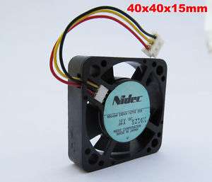 Nidec D04X 12TH 12V 0.06A DC Cooling Fan 42x42x10.5mm  