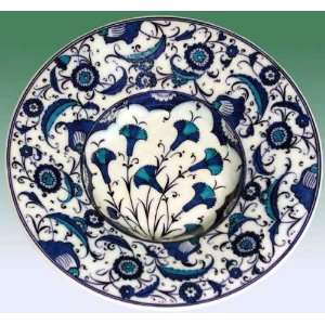  Blue Turquoise Deep Plate
