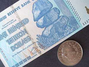 ZIMBABWE 100 TRILLION DOLLAR & 1 MILLION TURKISH LIRA. HIGHEST 